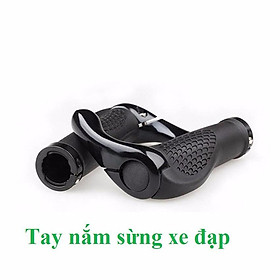Mua Tay nắm xe đạp có sừng 2022 màu đen - SXĐ