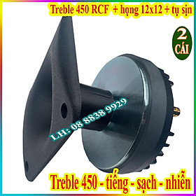 Mua CẶP LOA TREBLE KÈN 450 RCF TIẾNG NHUYỄN MỊN NẮP NHÔM HÀNG NHẬP KHẨU + HỌNG 12x12 + TỤ SỊN - GIÁ 2 CÁI