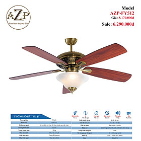 Mua AZP-FY512 – BST QUẠT ĐÈN CAO CẤP / GIẢI PHÁP TRANG TRÍ CHO CÁC CÔNG TRÌNH NHÀ HÀNG  KHÁCH SẠN. CĂN HỘ  DINH THỰ phong cách đương đại  hàng nhập khẩu AZP