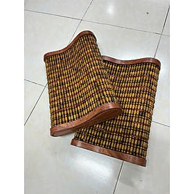 Mua Gối Công Thái Học   Gối Hạt Gỗ Cao Cấp - Kích Thước 36cmx24cmx8/4cm ( video   hình thật )