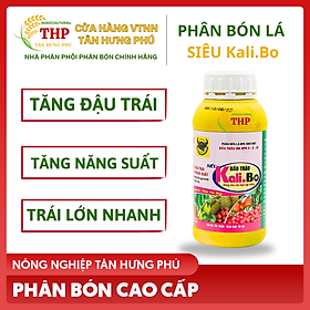 [CHAI 500ml] Phân sinh học Đầu Trâu Siêu Kali-Bo | PHÂN BÓN