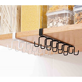 Mua Móc Treo Dụng Cụ Nhà Bếp Dạng Thanh Không Cần Đục Lỗ 6 móc