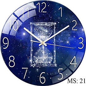 Mua Đồng hồ treo tường TRANG TRÍ mika phu gương đường kinh 35cm( MS 21)