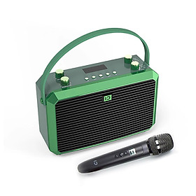 Mua Loa Bluetooth Hát Karaoke Kèm 1 Micro Không Dây Cầm Tay Cho Gia Đình  Đi Dã Ngoại  Picnic  Du Lịch SHIDU SD-M5 - Hàng Chính Hãng