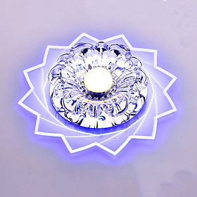 Đèn LED Pha Lê Hiện Đại Trang Trí Trần Nhà (20cm) (3W)