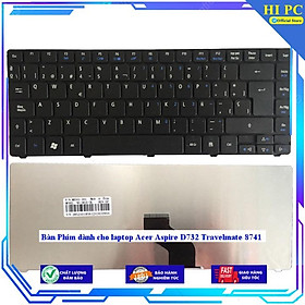 Bàn Phím dành cho laptop Acer Aspire D732 Travelmate 8741 - Hàng Nhập Khẩu
