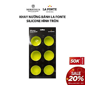 Mua Khay nướng bánh La Fonte silicone hình tròn 6 ô đa năng YY20032