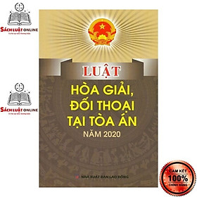 Sách - Luật hòa giải, đối thoại tại tòa án 