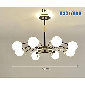 Mua Đèn chùm trang trí phòng khách  phòng ngủ HAPOVA DOLNA 8351 Chưa kèm bóng LED