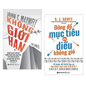 Combo Kĩ Năng Sống Cho Bạn Thành Công Viên Mãn: Không Giới Hạn - No Limits + Đừng Để Mục Tiêu Như Diều Không Gió ( Tặng Kèm Bookmark Happy Life)