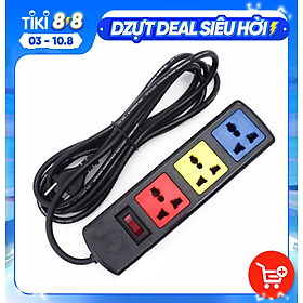 Ổ cắm kéo dài đa năng LiOA 3 ổ cắm (3D32N 3D52N)