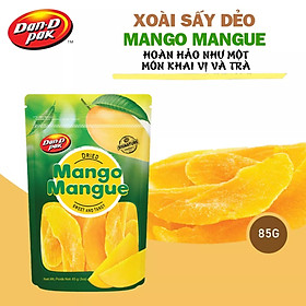 Xoài Sấy Dẻo ăn kiêng, không có bất kỳ chất bảo quản nào khác 85g Dan D Pak