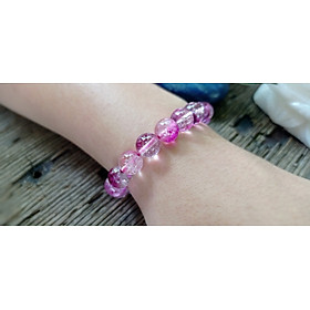 Vòng tay bằng đá thạch anh MIX nhiều màu, Vòng tay cách điệu, Vòng tay nữ, vòng tay handmade, vòng tay chỉ đỏ, vòng tay thắt dây