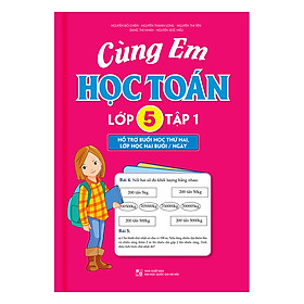 Download sách Cùng Em Học Toán - Lớp 5 (Tập 1)