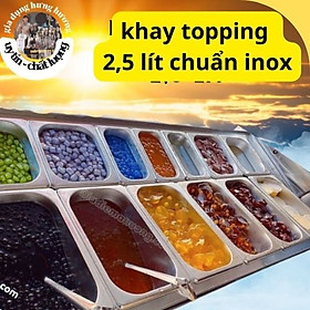 Mua khay topping inox 1/4 - 2 5 lít inox