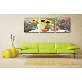 Tranh Treo Tường Hiện Đại Phòng Khách - SUNFLOWER-40