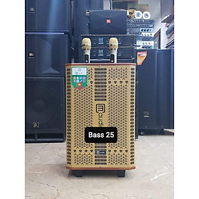 Mua Loa kéo Karaoke Bluetooth CM.Audio CM-K10: Bass 25  Có 2 Micro không dây đi kèm