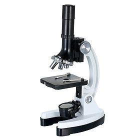 Children' s Microscope Kit Large Eyepiece 100X-1200X High Definition High Power Metal Microscope with Light Source