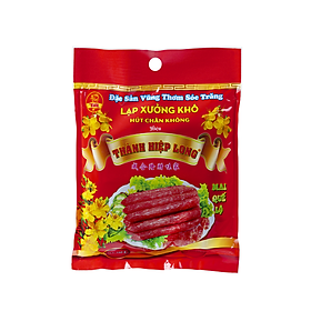 Lạp Xưởng Khô loại trung Thành Hiệp Long - Hút chân không bao bì 500gr