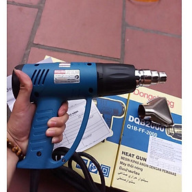 Mua Máy khò hơi nóng Dongcheng DQB2000  máy khò nhiệt  máy khò màng co bọc giỏ quà tết  bảo hành 3 tháng