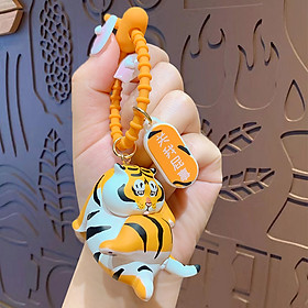 Móc khóa Cọp Mập 6 Phong Cách Quà Tặng Treo Túi Xách Ba lô_ Hàng chính hãng