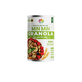 Ngũ Cốc Hạt Ăn Liền Min Min - Ngũ Cốc GRANOLA MIN MIN 2 HỘP (1KG)