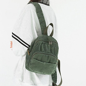 Fashion Backpack for Teen Girls Corduroy Rucksack for Party Shopping