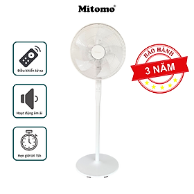 Mua Quạt Cây Đứng Cao Cấp Mitomo FCE - 50AE MAX  có điều khiển từ xa  hẹn giờ  hoạt động siêu êm  hàng chính hãng