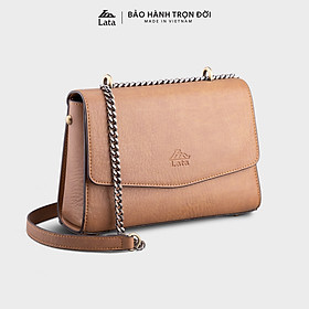 Túi Lata ( Thời trang nữ đi chơi cỡ trung - Túi đeo chéo da HN101 )