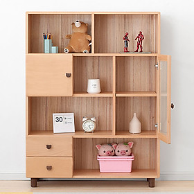 Mua Giá sách gỗ sồi tự nhiên đẹp