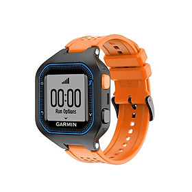 Men's Silicone Wristband Large Size Replacement Wristband for Garmin Forerunner 25