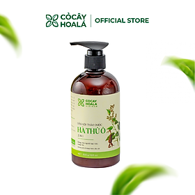 Dầu gội thảo dược Hà Thủ Ô Cỏ Cây Hoa Lá chiết xuất 100% từ thiên nhiên giúp làm chậm quá trình bạc tóc, phục hồi tóc hư tổn COCAYHOALA 300g