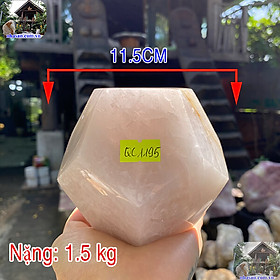 Cách sử dụng đá 12 mặt để mang lại hiệu quả NHA SAN QC1195 - 1.5 Kg (ĐK: 11.5cm)