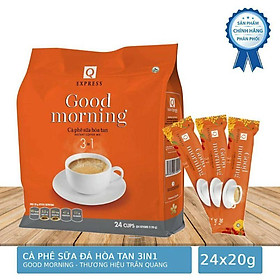 Mua Cafe sữa Goodmorning hòa tan 3 trong 1 bịch 24 gói x20g