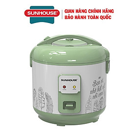 Mua Nồi cơm điện Sunhouse SHD8621  Công suất 700W  Dung tích 1.8 lít  Sản xuất tại Việt Nam  Hàng chính hãng - Bảo hành 12 tháng