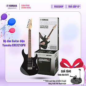 Bộ đàn Guitar điện YAMAHA ERG121GPII gồm 8 chi tiết - Trọn bộ bạn cần cho buổi biễu diễn trực tiếp, sản phẩm chính hãng