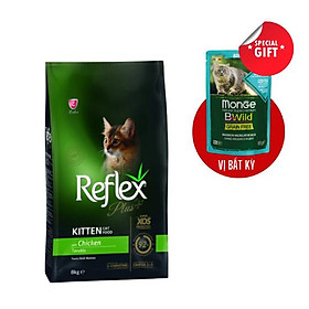 Thức ăn cho mèo Reflex Plus Kitten Food Chicken vị thịt gà 1,5kg