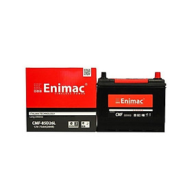 Bình Ắc Quy ENIMAC CMF 85D26L/R (12V-75AH) - 85D26R