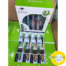 Mua Hộp 30 cái Bàn Chải Đánh Răng Than Tre Hoạt Tính Bossi Hàn Quốc