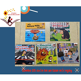 Combo 05 cuốn BÉ AN TOÀN MỖI NGÀY