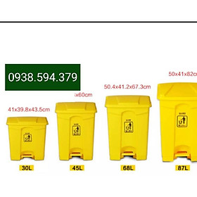 Mua Thùng rác nhựa đạp chân BAIYUN 30L (Hàng nhập khẩu)