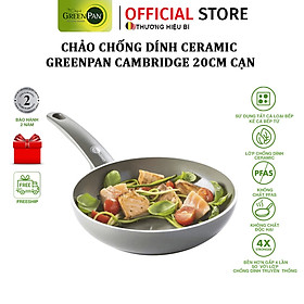 Mua   GIÁ SỐC DÙNG THỬ   Chảo chống dính Ceramic 20cm lòng sâu GreenPan Cambridge - 640431