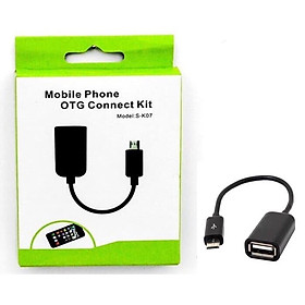 Cáp kết nối Otg đầu Micro Usb loại tốt tích hợp cổng USB