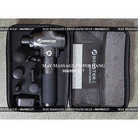 BOOSTER E - 9 mức độ  6 đầu massage  - Máy massage gun thư giãn cơ bắp