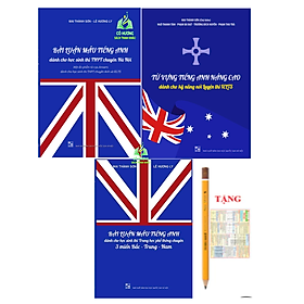 Sách - Combo 3 cuốn Từ vựng tiếng anh nâng cao + Bài Luận Mẫu Tiếng Anh dành cho học sinh thi THPT (3 miền + Hà Nội)