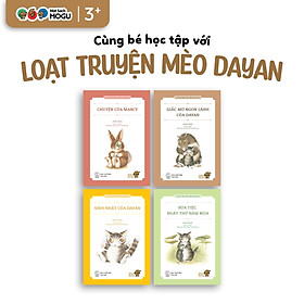 Truyện Ehon bé 3-4-5 tuổi - Bộ Dayan 4 cuốn