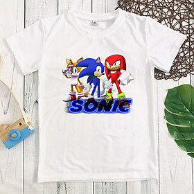 Áo thun Sonic Thời Trang Mùa Hè cho bé