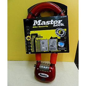 BÁO GIÁ Ô Lock | Shopee Lazada Sendo Tiki mới nhất 6 KHÓA MASTER LOCK DÂY CÁP CHO XE ĐẠP 8213 EURDPRO