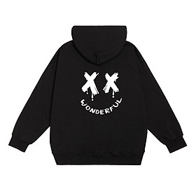 Áo mũ Hoodie Unisex Phong Boutique XX WONDER form rộng 3 màu nỉ bông cặp đôi nam nữ Oversize Ulzzang thu đông