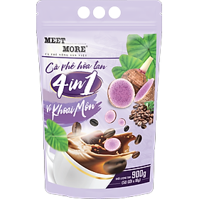 Cà phê hòa tan Taro Coffee 4in1 - Cà phê khoai môn (18g x 50 gói) – Meet More Coffee